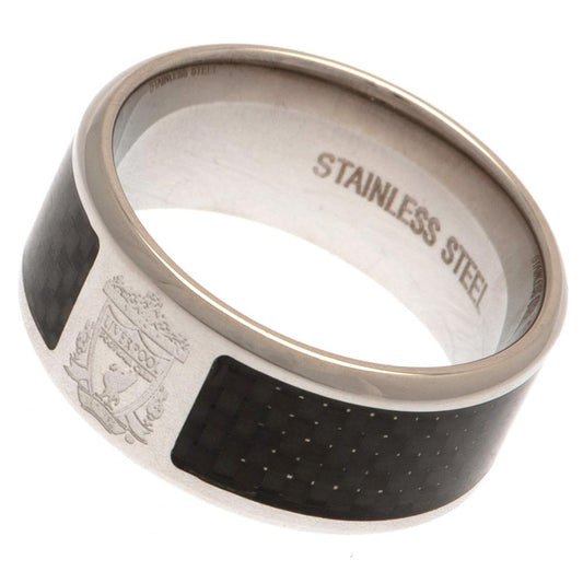 Liverpool FC Carbon Fibre Ring Large, alternate view