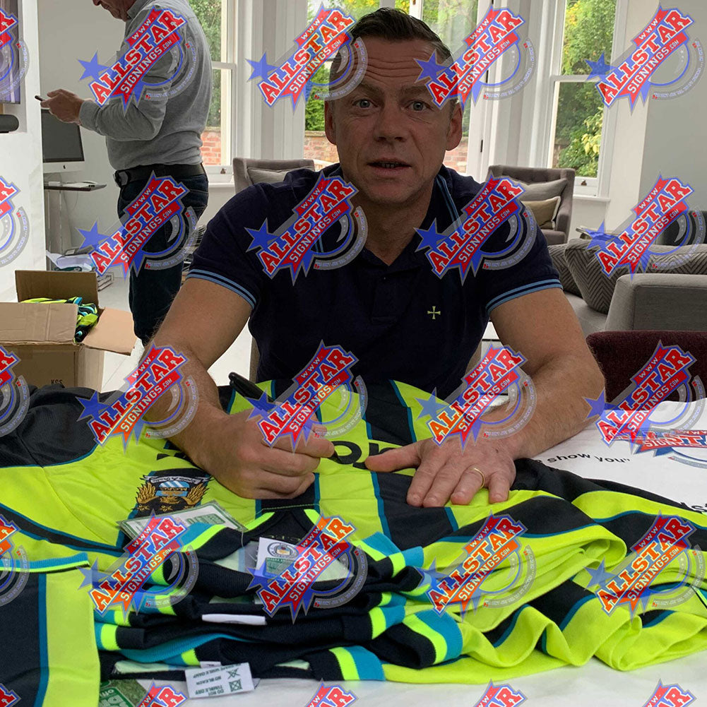 Manchester City FC Paul Dickov Signed Shirt