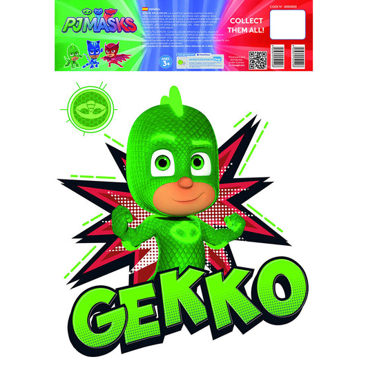 PJ Masks Wall Sticker A3 Gekko, alternate view