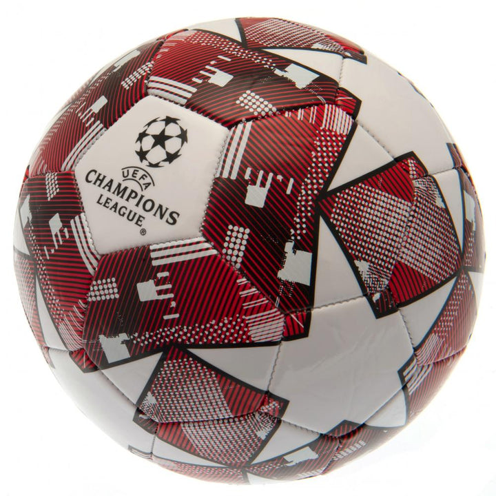 Official UEFA Champions League Star Red Football