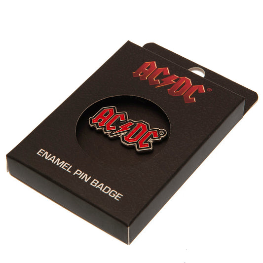 AC/DC Pin Badge, alternate view