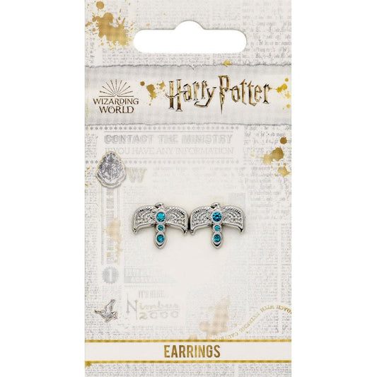 Harry Potter Silver Plated Diadem Stud Earrings, alternate view