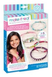 Rainbow Bling Bracelets Jewelry Set