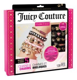 Juicy Couture Deluxe Charm Chains and Bracelet Kit