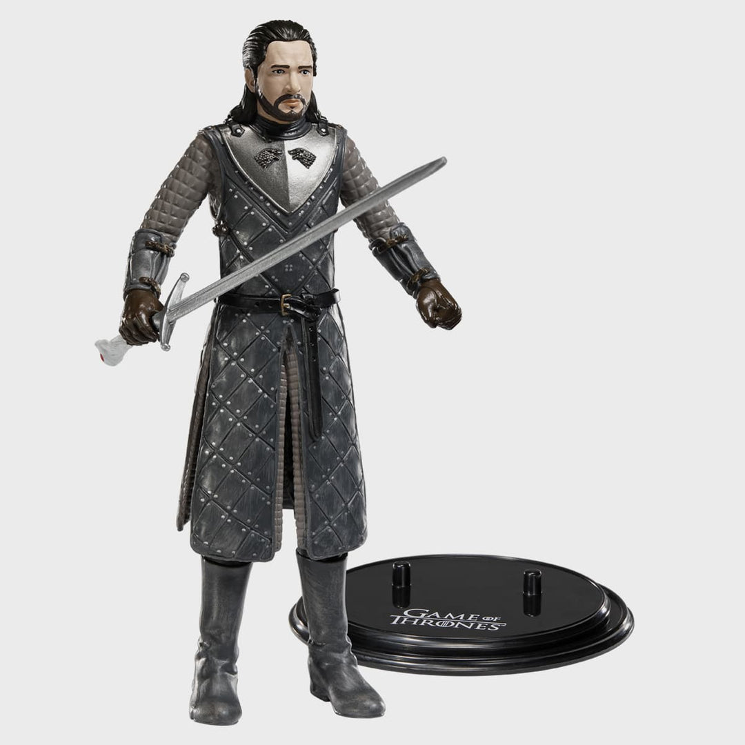 Bendyfigs Jon Snow Game of Thrones Poseable Figure