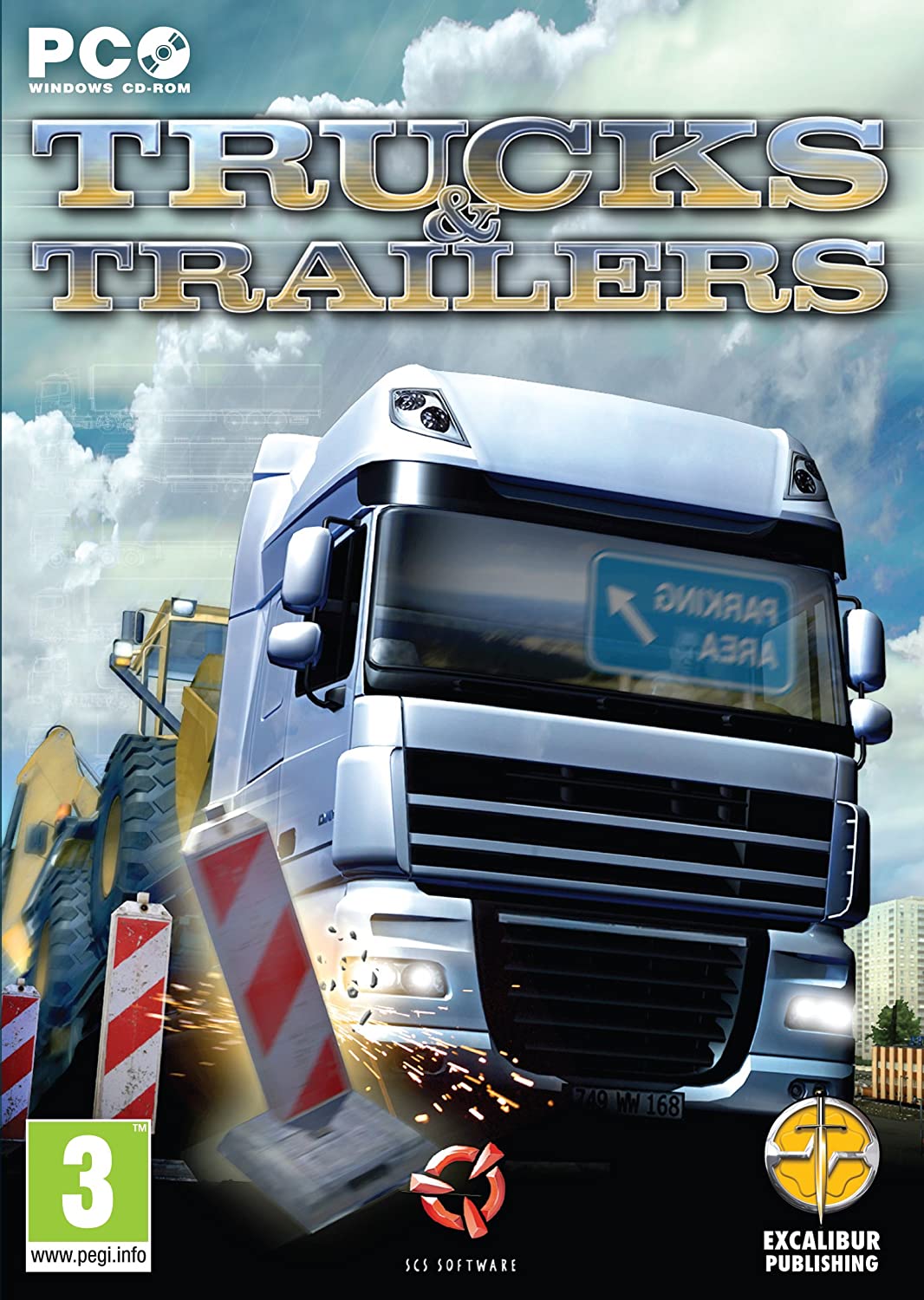 Trucks & Trailers PC Game Truck Simulator Driving Challenge