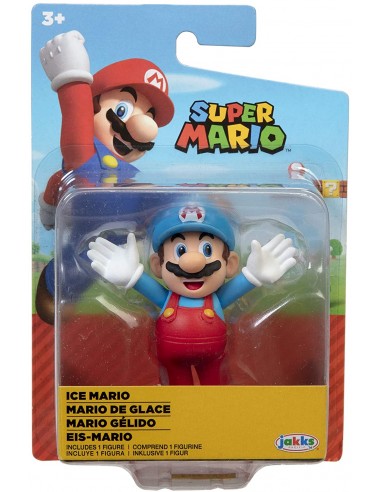 Jakks Pacific Ice Mario Super Mario 2.5 Inch Figure (Arms Open)