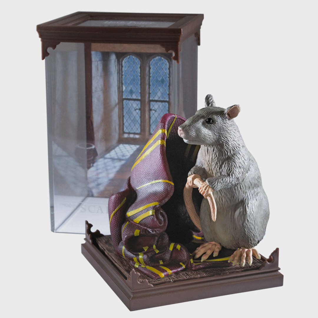 The Noble Collection Scabbers Harry Potter Magical Creatures Figure