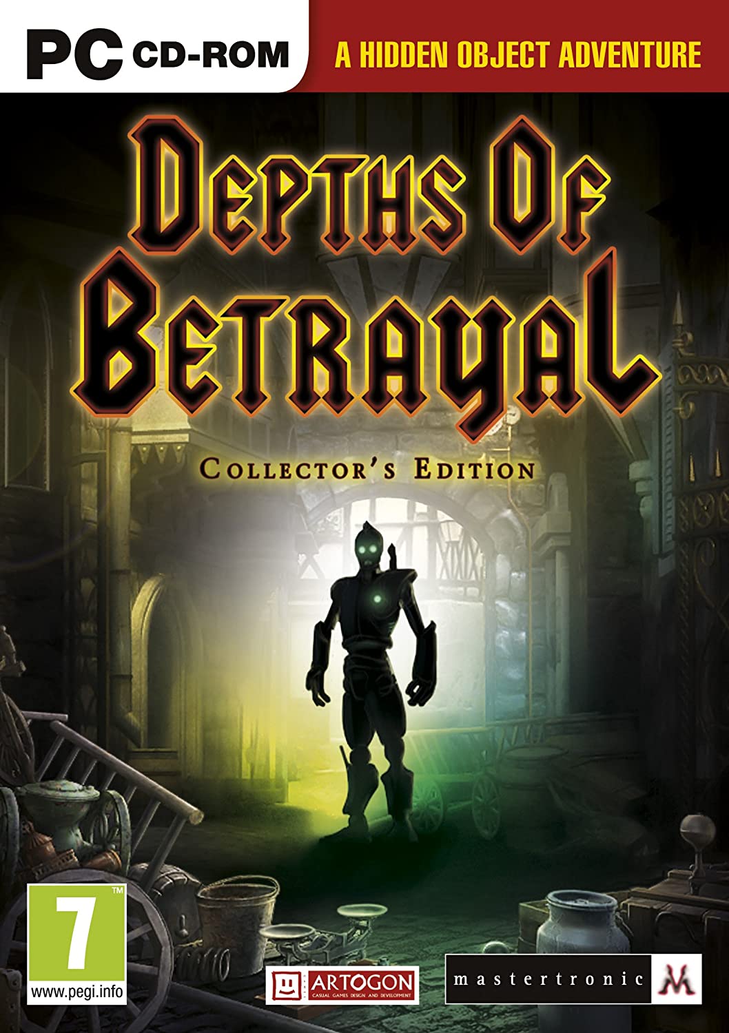 Elephant Games Depths of Betrayal PC DVD Hidden Object Puzzle Adventure