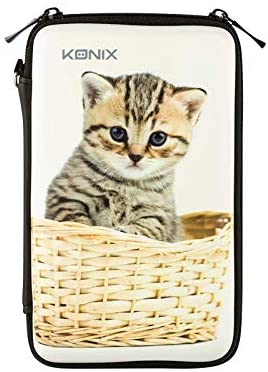 Konix Kitten Carry Bag Nintendo 3DS/3DS XL Console Storage Case