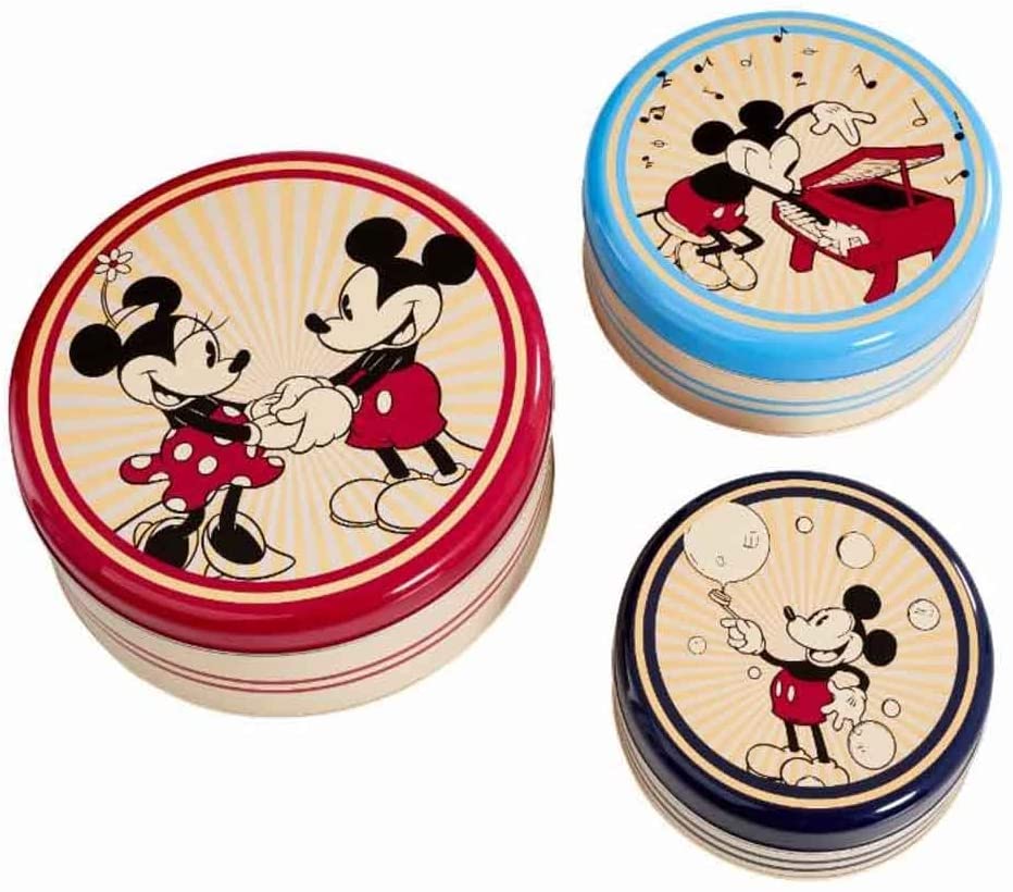 Funko Round Retro Kitchen Storage Set Disney Classic