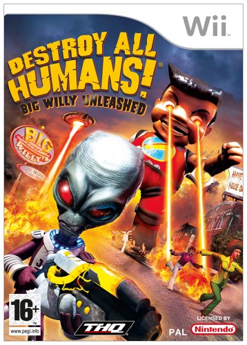 THQ Destroy All Humans! Big Willy Unleashed Nintendo Wii Game
