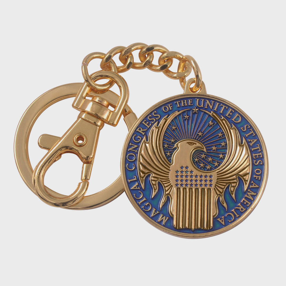 Fantastic Beasts MACUSA Emblem Wizarding World Keychain