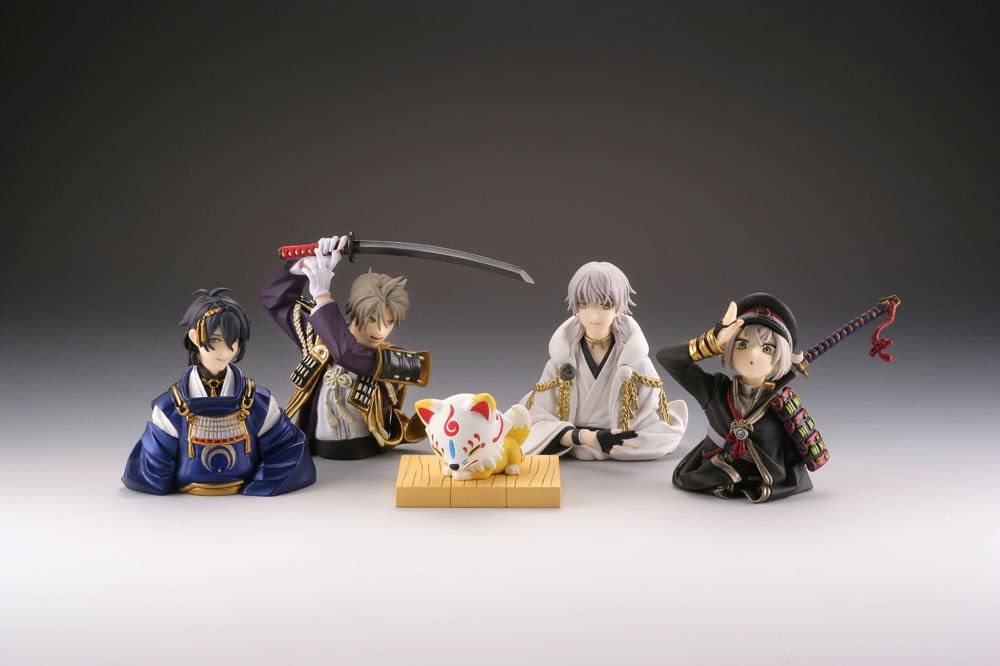 Touken Ranbu Heshikiri Hasebe Tsurumaru Hotarumaru Others Touken Ranbu Online Capsule Figure (One Random)