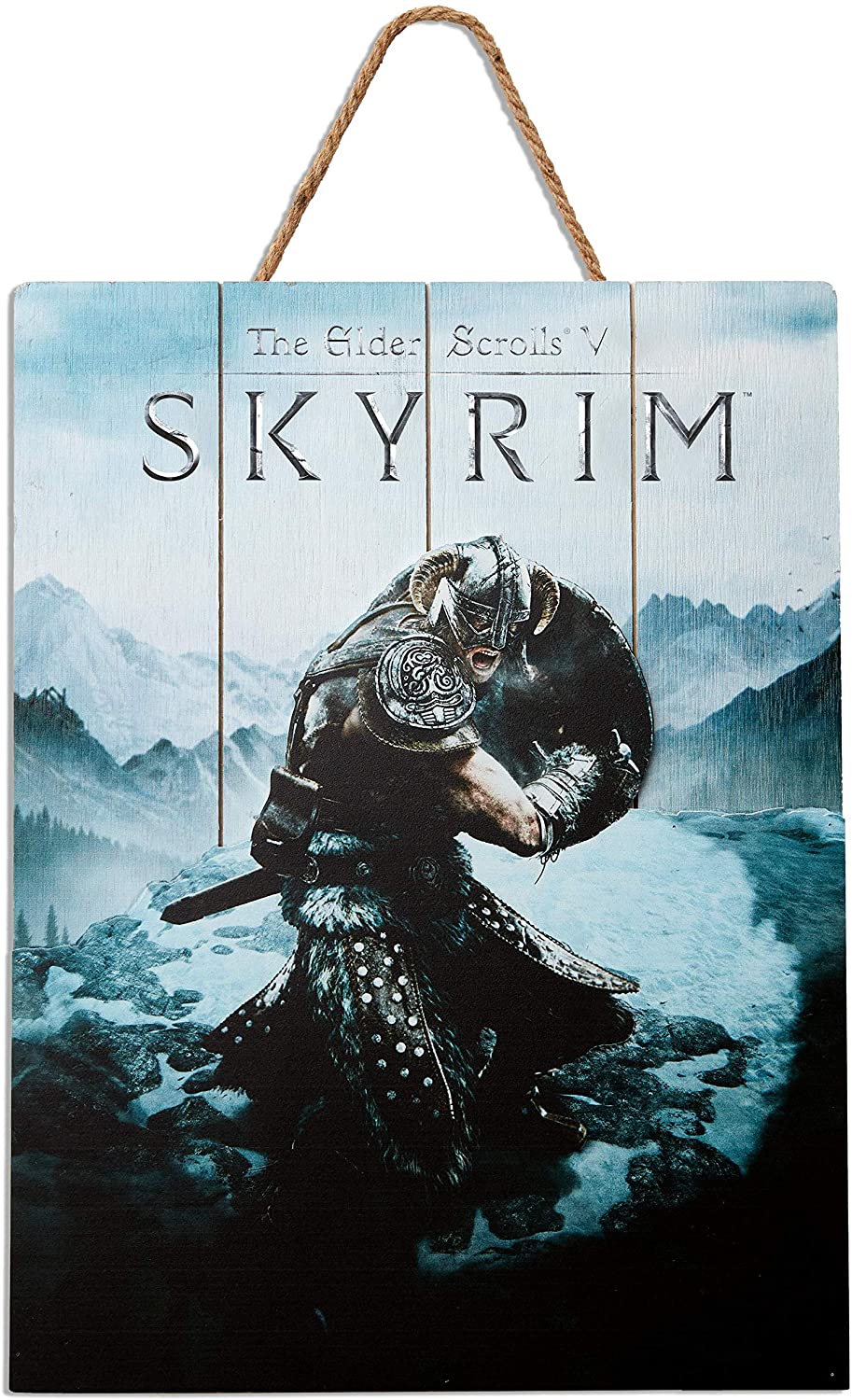 Doctor Collector Skyrim WOODARTS 3D Limited Edition Wooden Poster