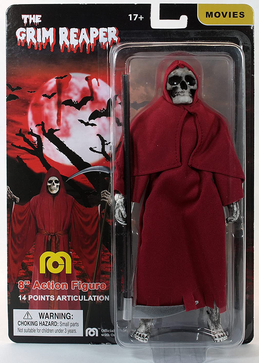 Mego Grim Reaper Classic Horror 8" Action Figure