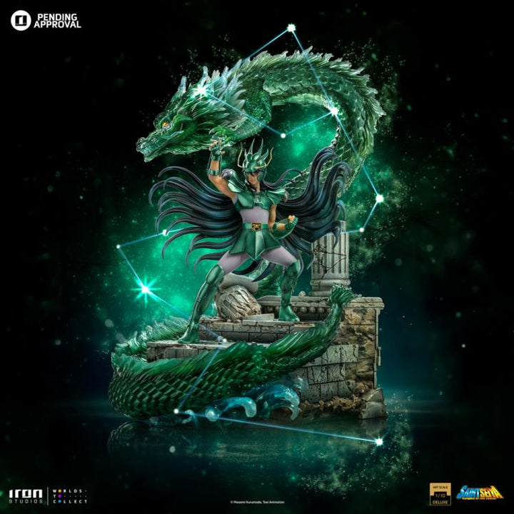 Iron Studios Saint Seiya Dragon Shiryu Deluxe 1/10 Art Scale Limited Edition Statue