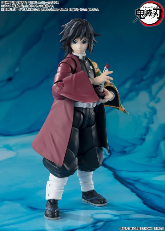 Demon Slayer Kimetsu no Yaiba S.H.Figuarts Giyu Tomioka Action Figure
