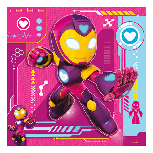 Iron Man & His Awesome Friends 3x49 Piece Jigsaw Puzzles