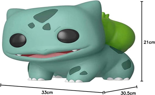 Jumbo- Pokemon - Bulbasaur Funko Pop! Vinyl Figure