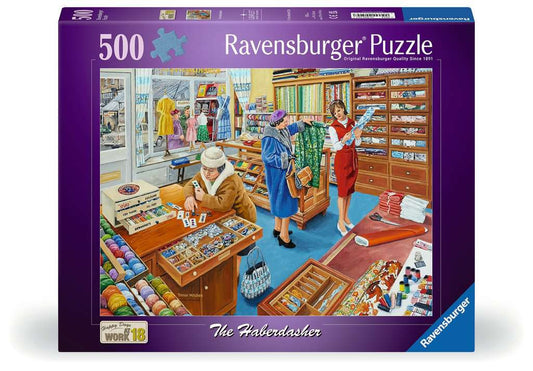 Happy Days At Work The Haberdasher 500 Piece Puzzle
