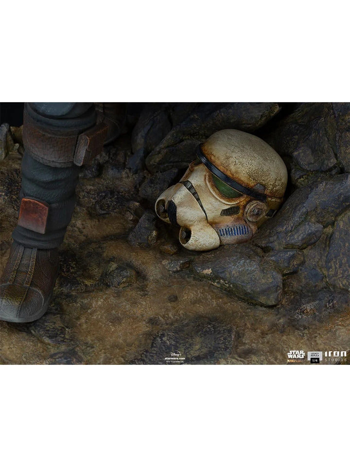 Iron Studios Star Wars 1/4 Legacy Scale Statue The Mandalorian and The Child