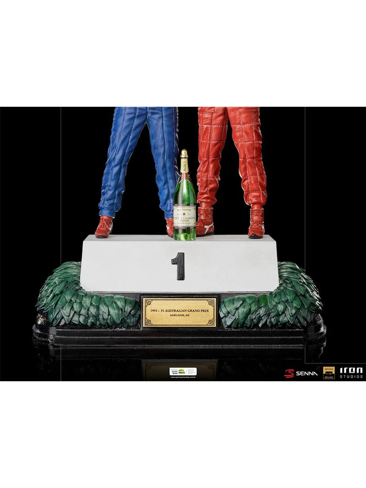 Iron Studios Ayrton Senna 1/10 Deluxe Art Scale Alain Prost & Ayrton Senna Last Podium
