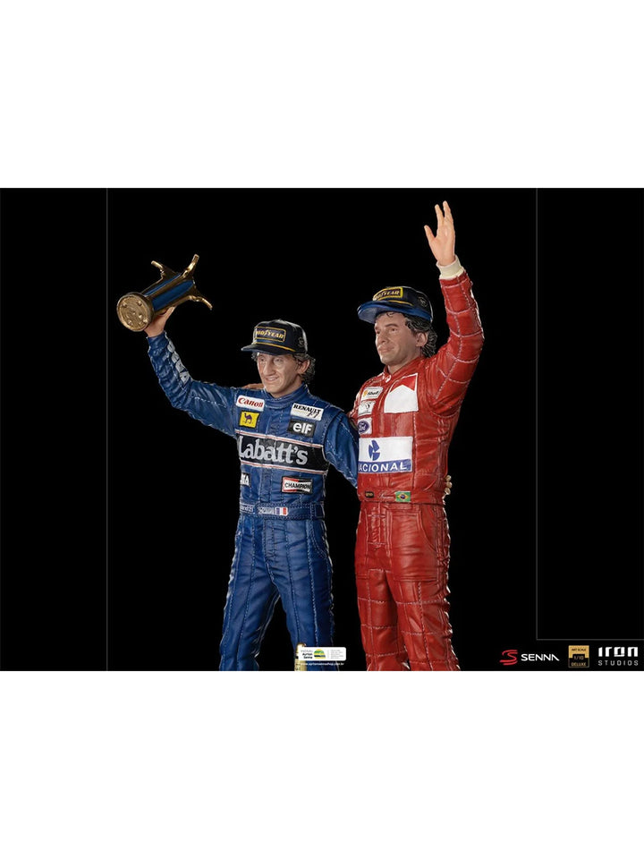 Iron Studios Ayrton Senna 1/10 Deluxe Art Scale Alain Prost & Ayrton Senna Last Podium