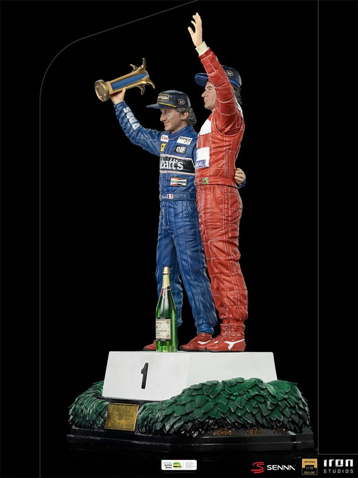 Iron Studios Ayrton Senna 1/10 Deluxe Art Scale Alain Prost & Ayrton Senna Last Podium