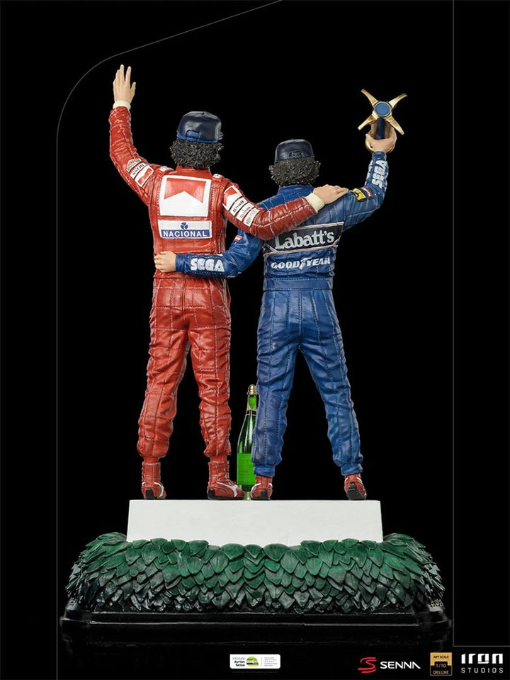 Iron Studios Ayrton Senna 1/10 Deluxe Art Scale Alain Prost & Ayrton Senna Last Podium