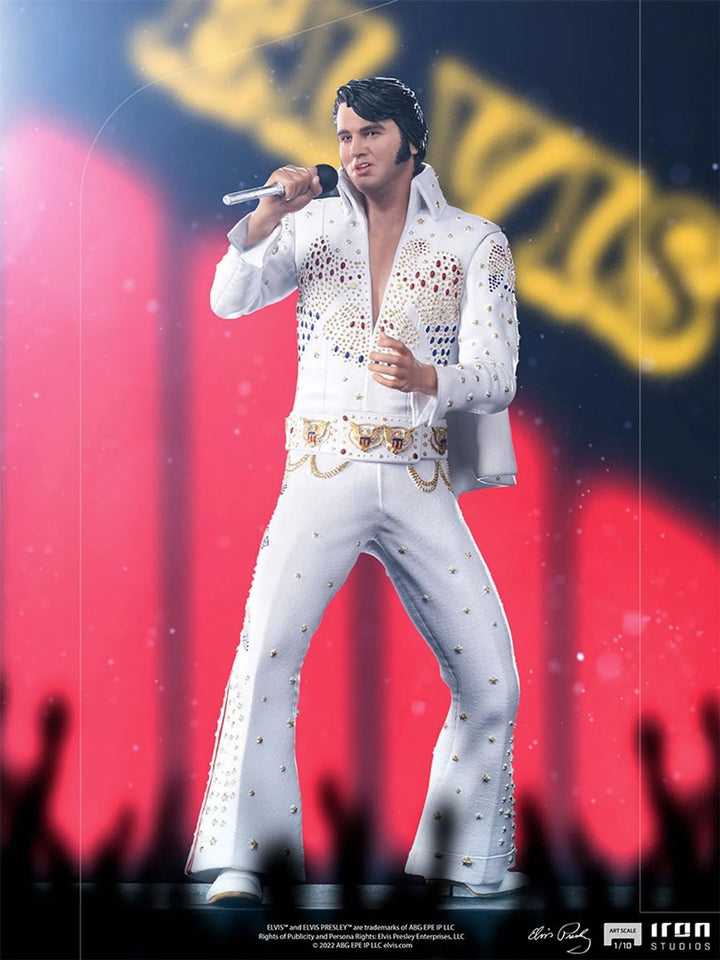 Iron Studios Elvis Presley 1973 1/10 Art Scale Limited Edition Statue