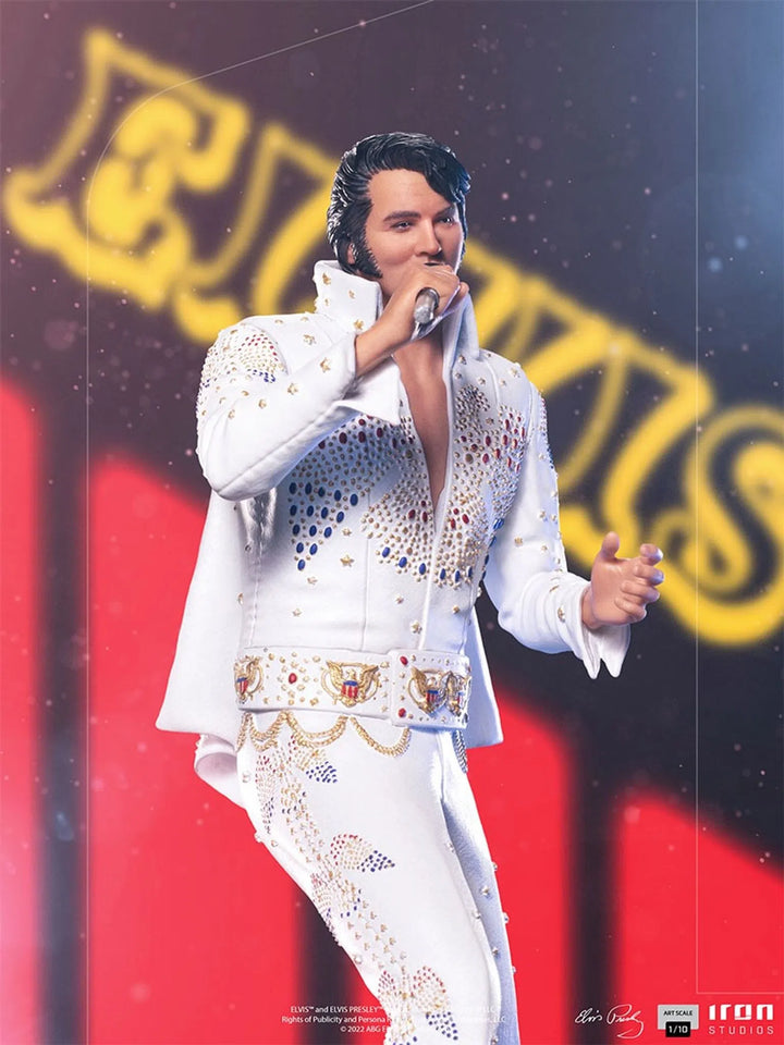 Iron Studios Elvis Presley 1973 1/10 Art Scale Limited Edition Statue