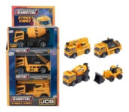 JCB Construction Truck Toys Set