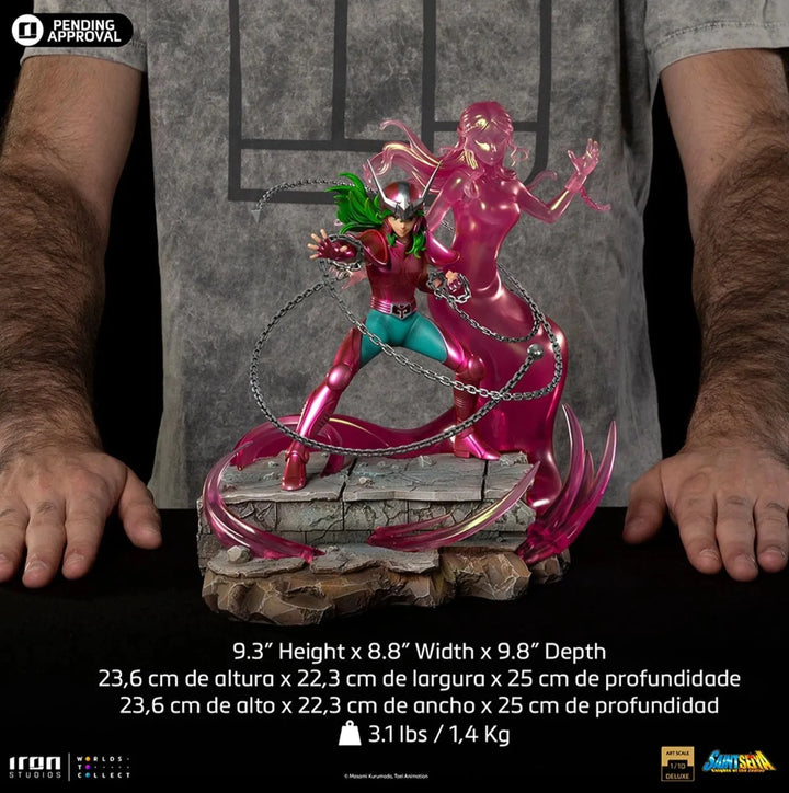 Iron Studios Saint Seiya Andromeda Shun Deluxe 1/10 Art Scale Limited Edition Statue
