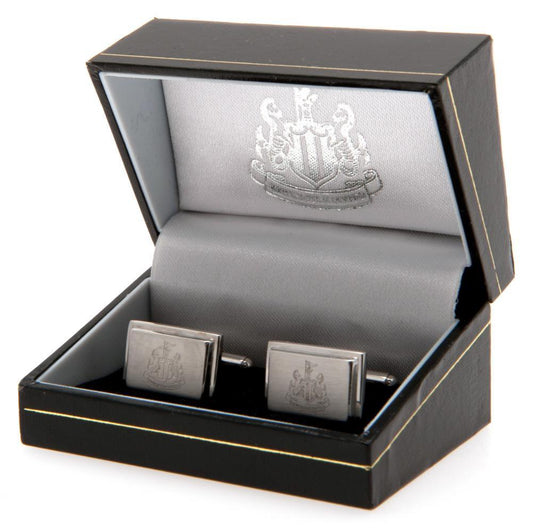 Newcastle United FC Stainless Steel Cufflinks, alternate view