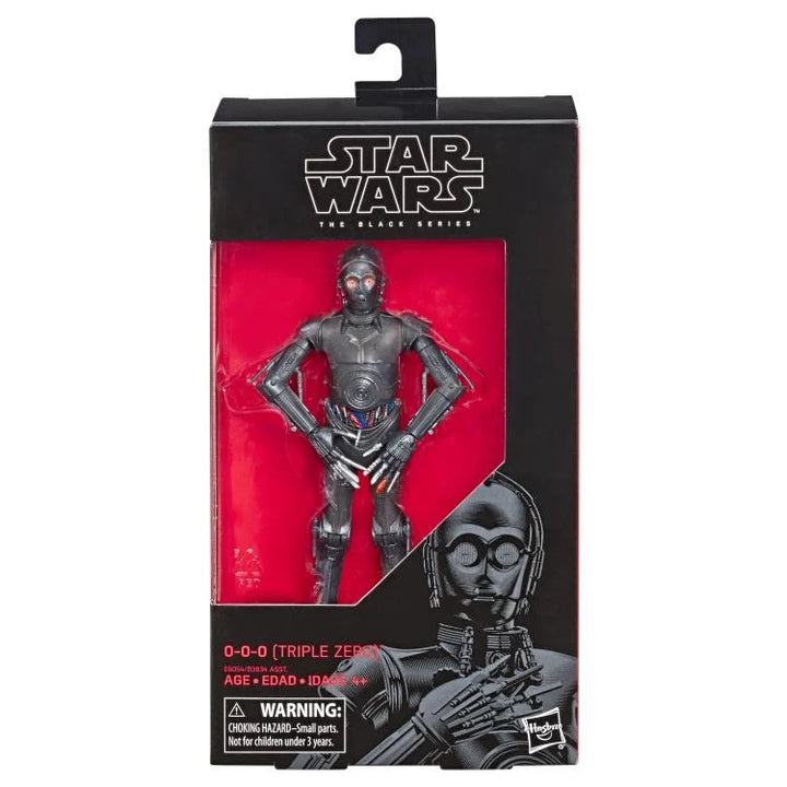 Star Wars The Black Series 0-0-0 (Triple Zero) 6" Action Figure