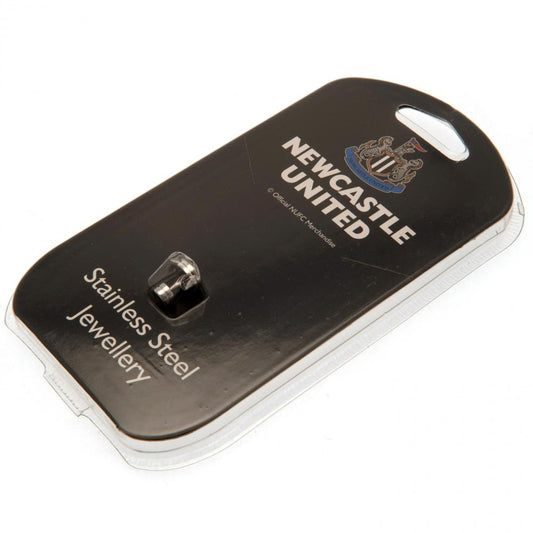 Newcastle United FC Stainless Steel Stud Earring, alternate view