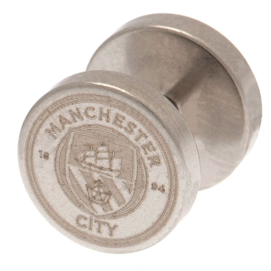 Manchester City FC Stainless Steel Stud Earring