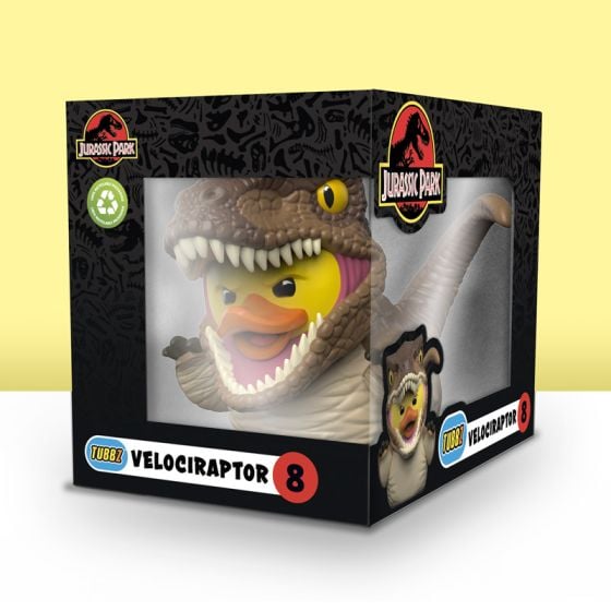 Jurassic Park Velociraptor Tubbz Boxed Figure