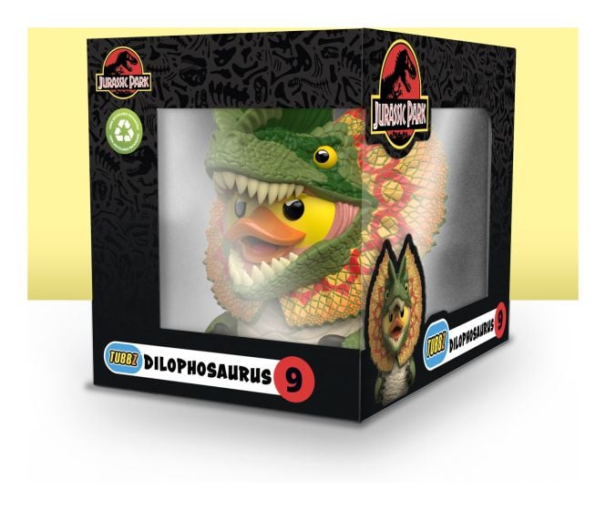 Jurassic Park Dilophosaurus Tubbz Boxed Figure