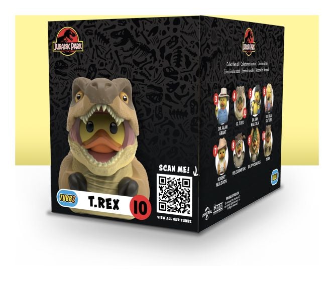 Jurassic Park T Rex Tubbz Boxed Figure