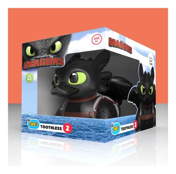 TUBBZ Toothless How To Train Your Dragon XL Vinyl Figure