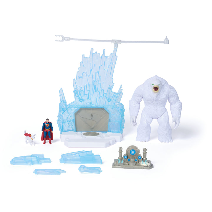 Superman Fortress of Solitude 7" Scale Assorted Playset (3-Pack)