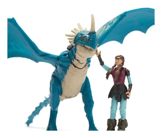 DreamWorks Deadly Nadder Viking and Dragon How To Train Your Dragon Vinyl Figure