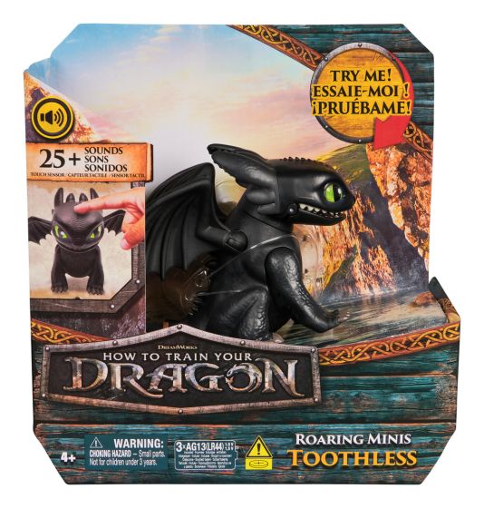 DreamWorks Toothless Roaring Minis How To Train Your Dragon Vinyl Figure