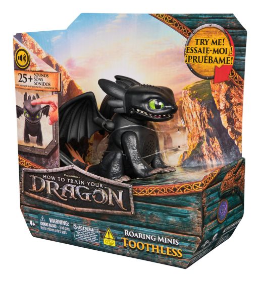 DreamWorks Toothless Roaring Minis How To Train Your Dragon Vinyl Figure
