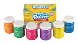 Crayola Washable Metallic Kids Paints Set of 6