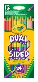 Crayola Dual Sided Pencils Set of 12 for Double Colouring