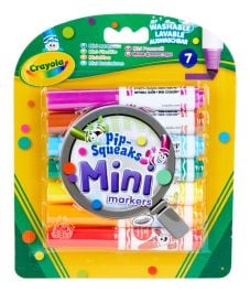 Crayola Pip Squeaks Mini Markers 7 Pack for Tiny Hands