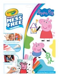 Crayola Peppa Pig Colour Wonder Set for Mess Free Fun